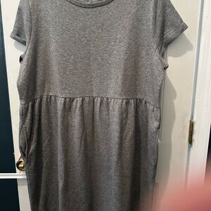 LOFT Heather Gray Knit dress